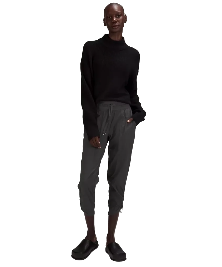 Lululemon Dance Studio Mid-Rise Cropped Pant Graphite Grey