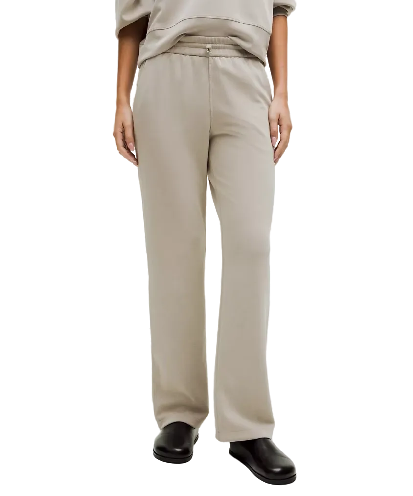 Lululemon Softstreme High-Rise Pant Shorts Riverstone