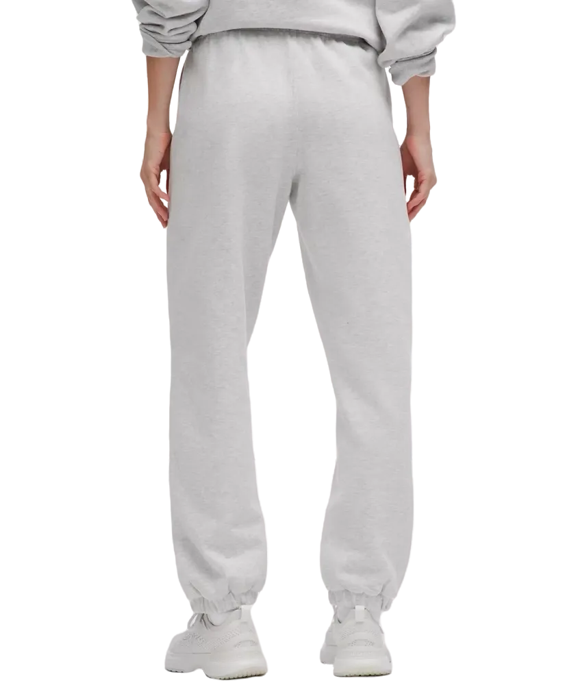 Lululemon Scuba Mid-Rise Oversized Jogger Regular Heathered Core Ultra Light Grey