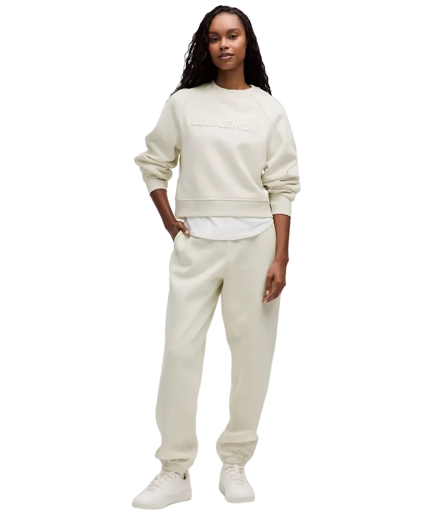 Lululemon Scuba Mid-Rise Oversized Jogger Regular Bone