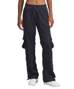 Lululemon Dance Studio Relaxed-Fit Mid-Rise Cargo Pant Black Night