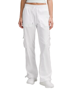 Lululemon Dance Studio Relaxed-Fit Mid-Rise Cargo Pant White