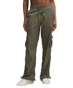 Lululemon Dance Studio Relaxed-Fit Mid-Rise Cargo Pant Army Green