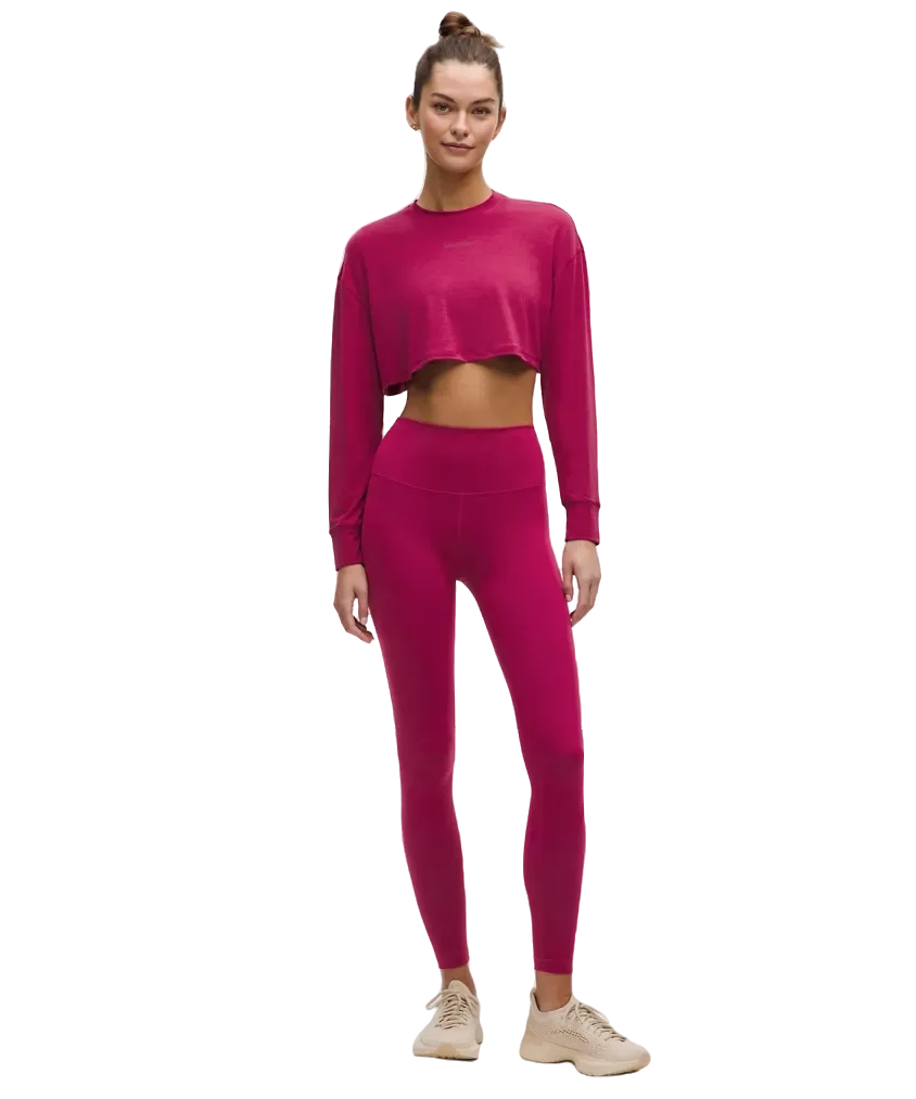Lululemon Wunder Train High-Rise Tight 28" Magenta Smoke