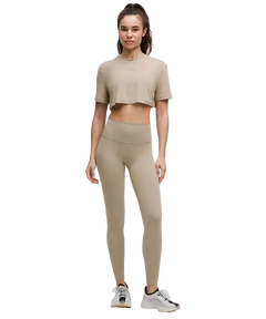 Lululemon Wunder Train High-Rise Tight 28" Sheer Oak