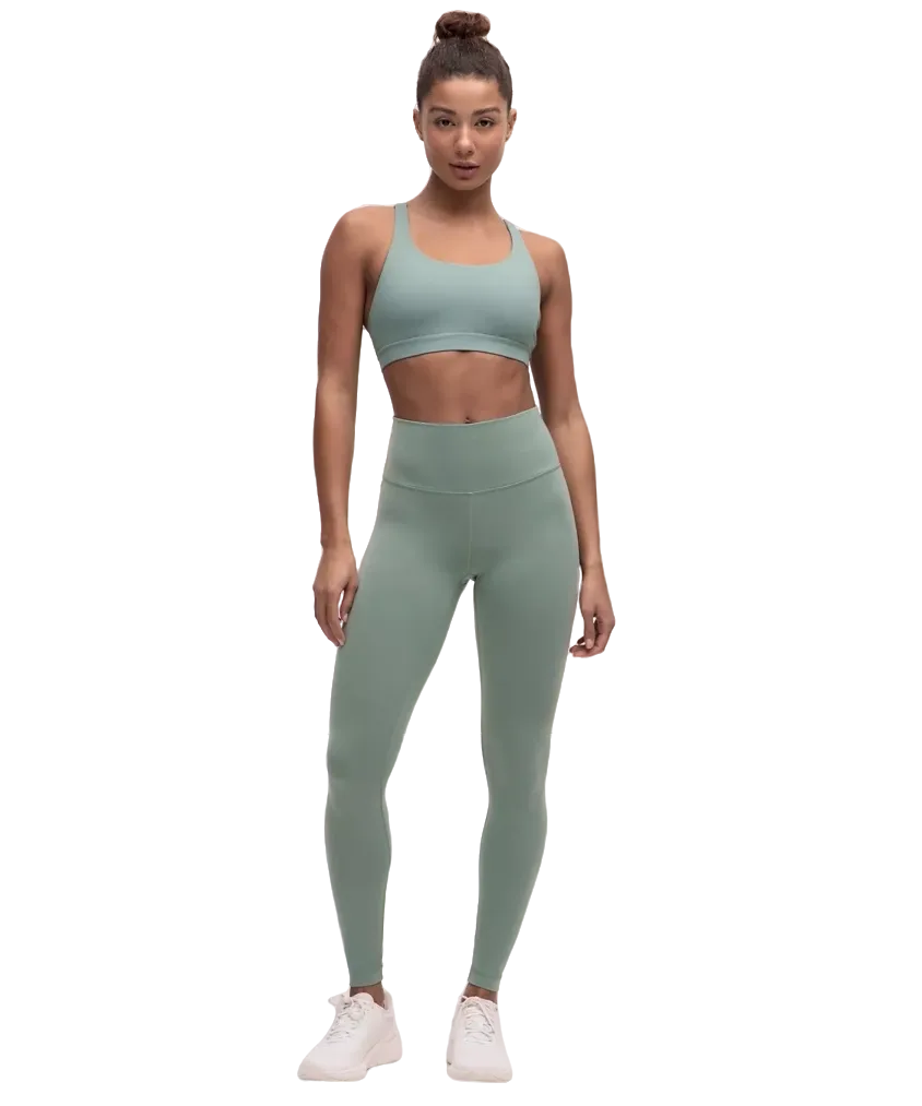 Lululemon Wunder Train High-Rise Tight 28" Crater Blue