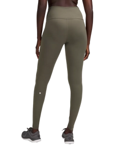 Lululemon Wunder Train High-Rise Tight 28" Army Green