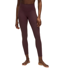 Lululemon Align™ High-Rise Ribbed Pant 25" Goodnight Plum