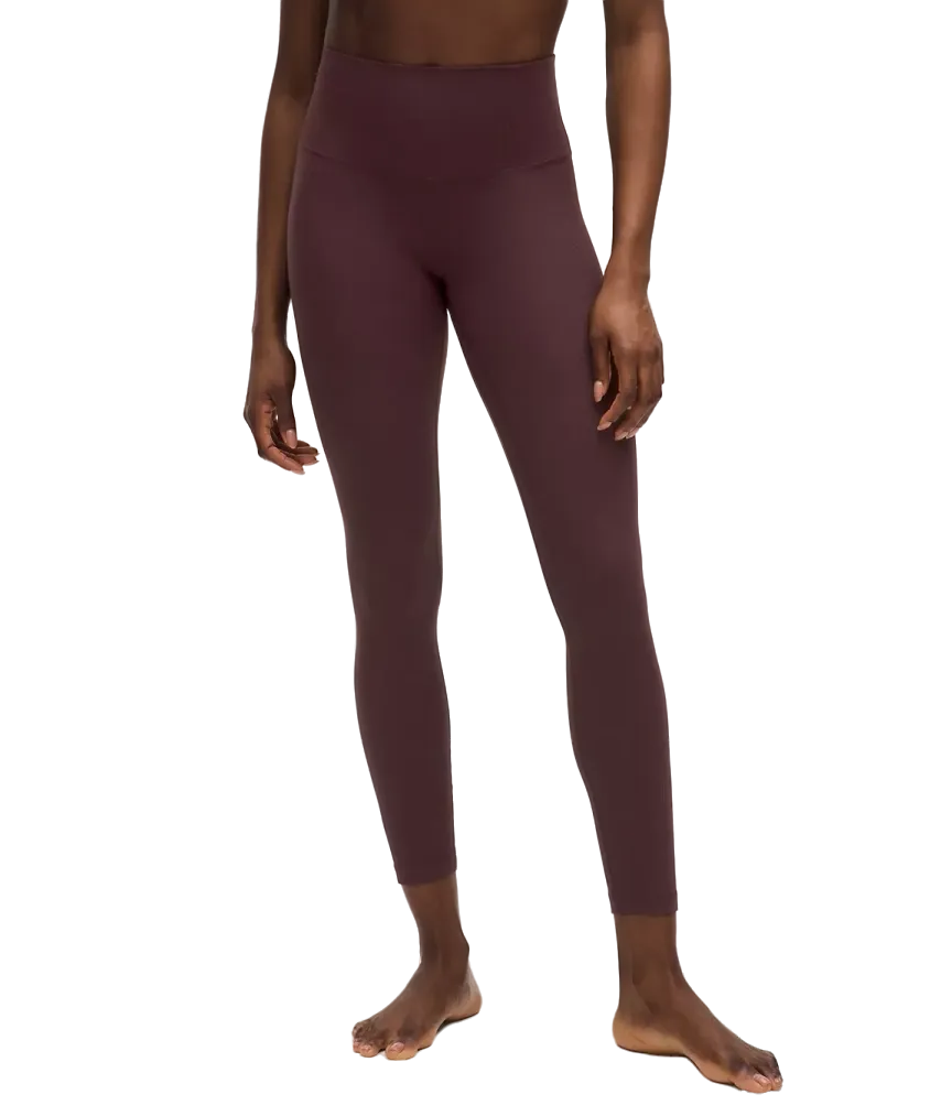 Lululemon Align™ High-Rise Ribbed Pant 25" Goodnight Plum