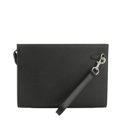 Grained Leather Pouch