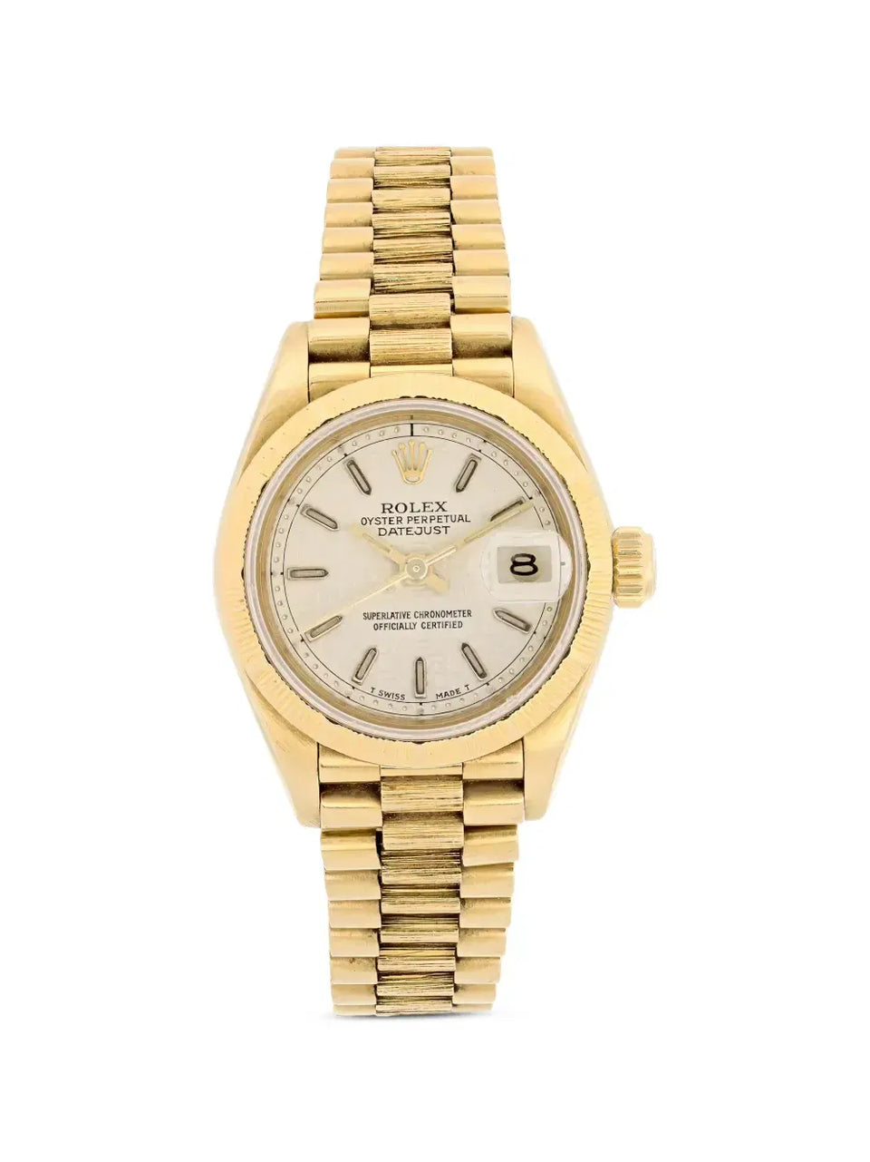 fluted 26mm datejust watch