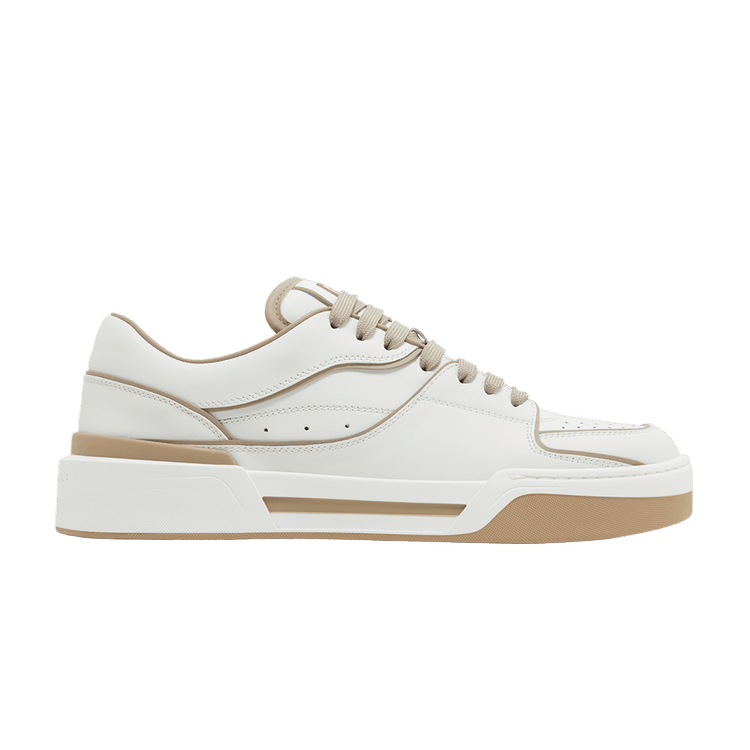 Dolce & Gabbana New Roma Low Bianco Taupe