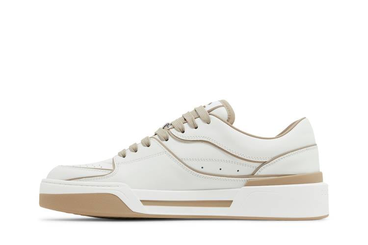 Dolce & Gabbana New Roma Low Bianco Taupe