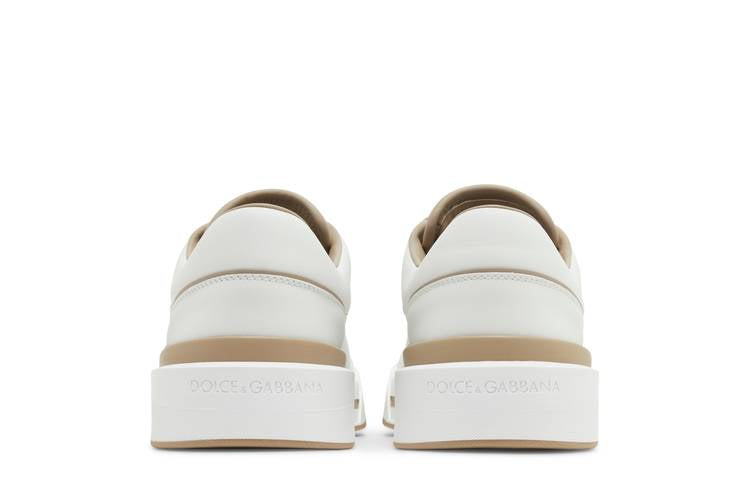 Dolce & Gabbana New Roma Low Bianco Taupe
