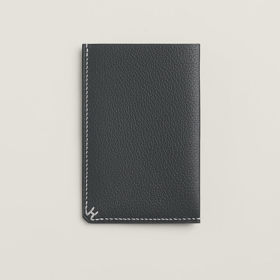 Hermes H Sellier Card Holder Noir