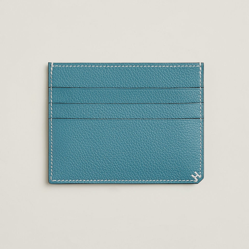 Hermes H Sellier Card Holder Noir