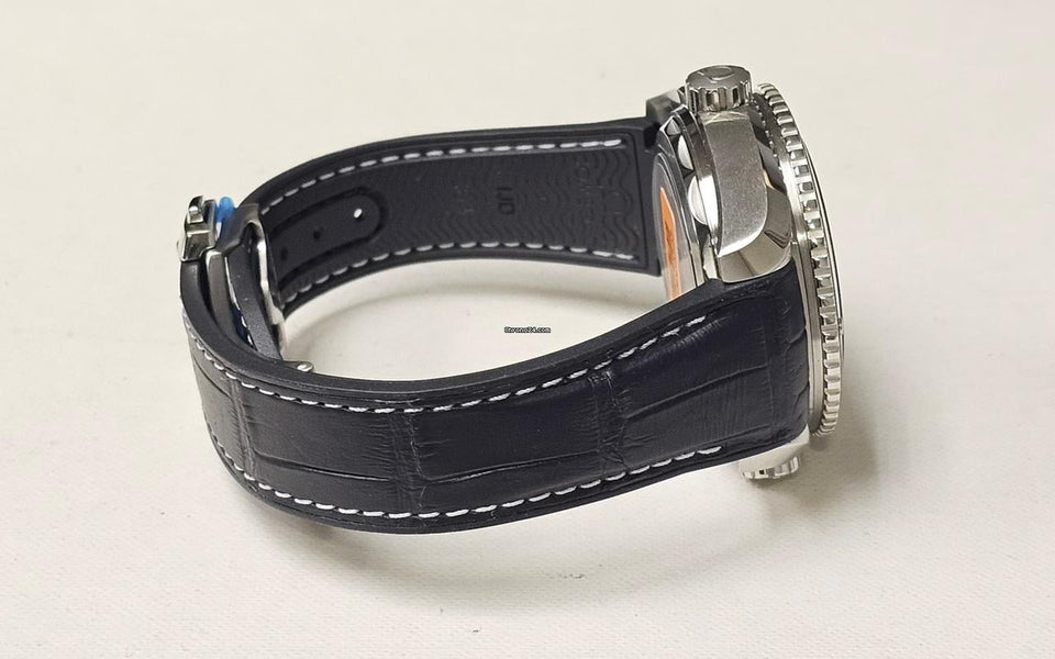 Omega Seamaster Planet Ocean GMT Steel 44 MM - 'Oreo Edition' Black/White Bezel-Box & Papers 2026