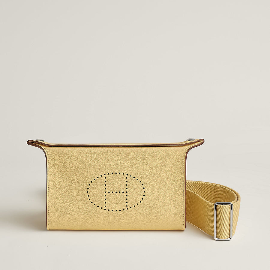 Hermes Herms Videpoches Bag Jaune Poussin