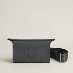 Hermes Herms Videpoches Bag Gris Misty