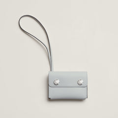 Hermes Hermsnap Card Holder Gris Ple