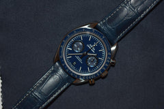 Omega Speedmaster Moonwatch Chronograph Omega Speedmaster Two-Counter Titanium Blue Ceramic
