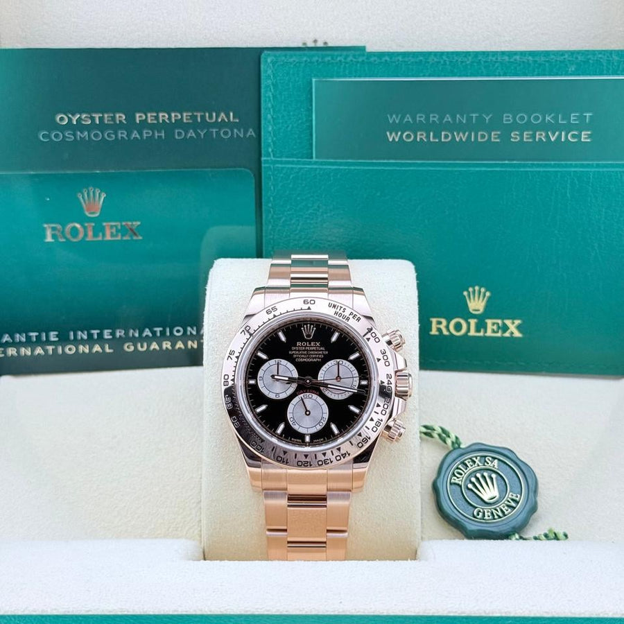 Rolex | Daytona | 126505 | Rose gold | 40 mm | Rose gold | Black | Automatic