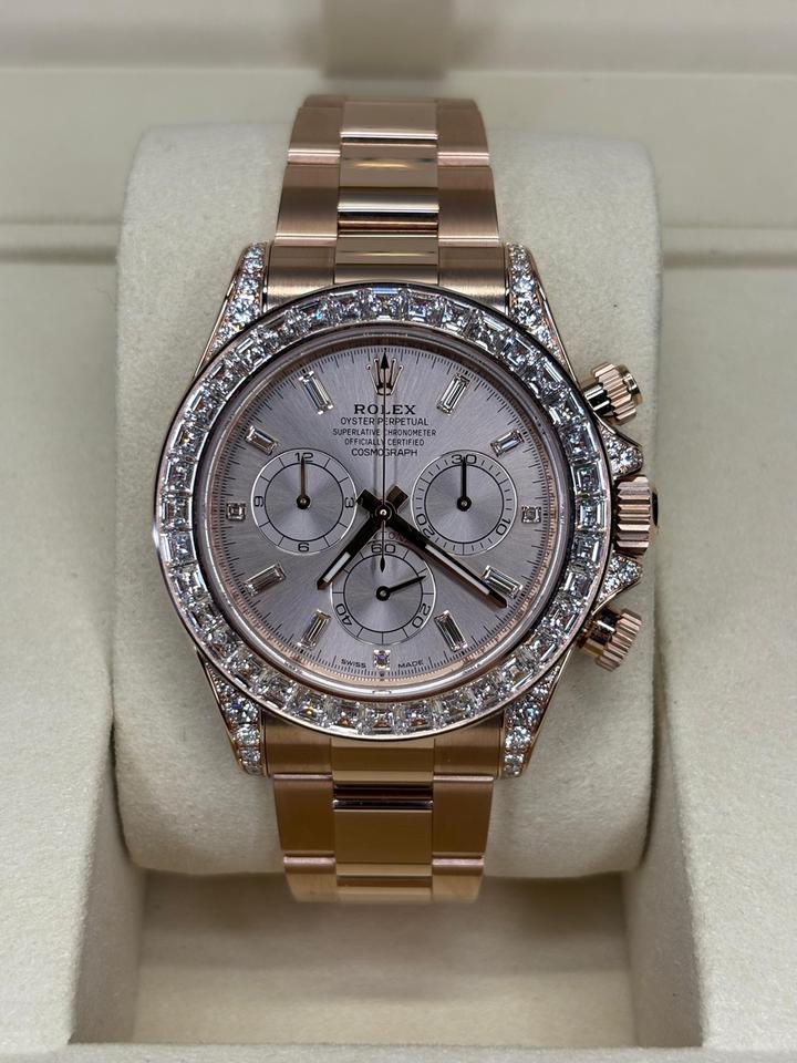 Rolex | Daytona | 126595TBR | Rose gold | 40 mm | Rose gold | Pink | Automatic