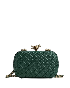 Knot Minaudiere with Chain Strap