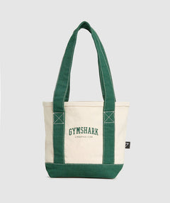 Women's Gymshark Collegiate Mini Tote Oat White
