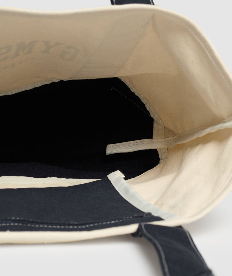 Gymshark Collegiate Oversized Tote Oat White