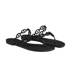 Island sandal (noir)