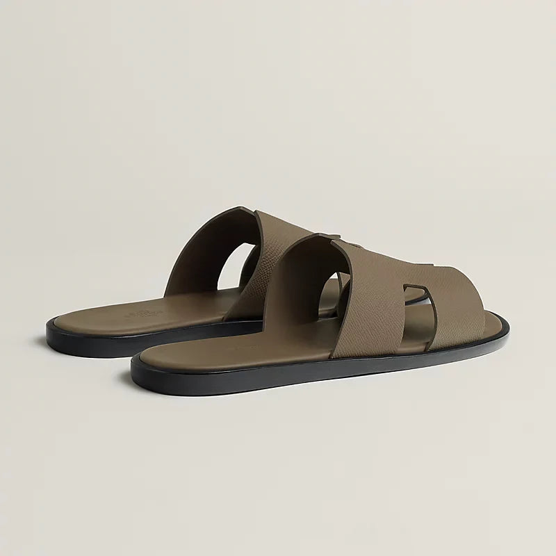 Hermes Izmir sandal étoupe
