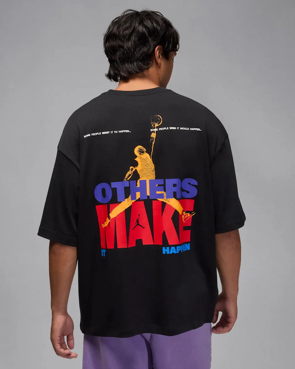 Jordan Men's Oversized Reissue BLACK T-Shirt
