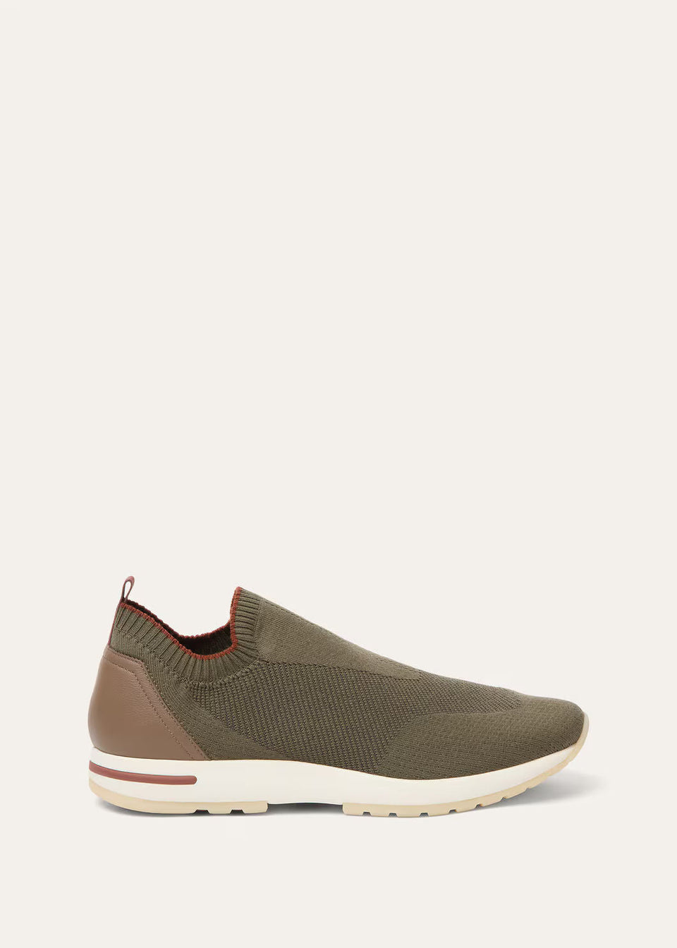 LoroPiana 360 LP Flexy Walk Sneaker Military Summer