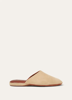 LoroPiana Marcel Walk Slipper Peanut Butter