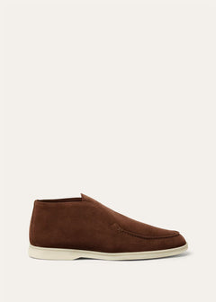 LoroPiana Open Walk Ankle Boot Clove