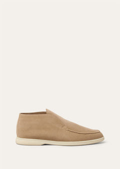 LoroPiana Open Walk Boot Dark Birch