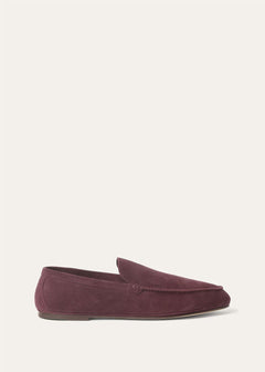 LoroPiana Summer Anton Walk Loafer Grape Fruit