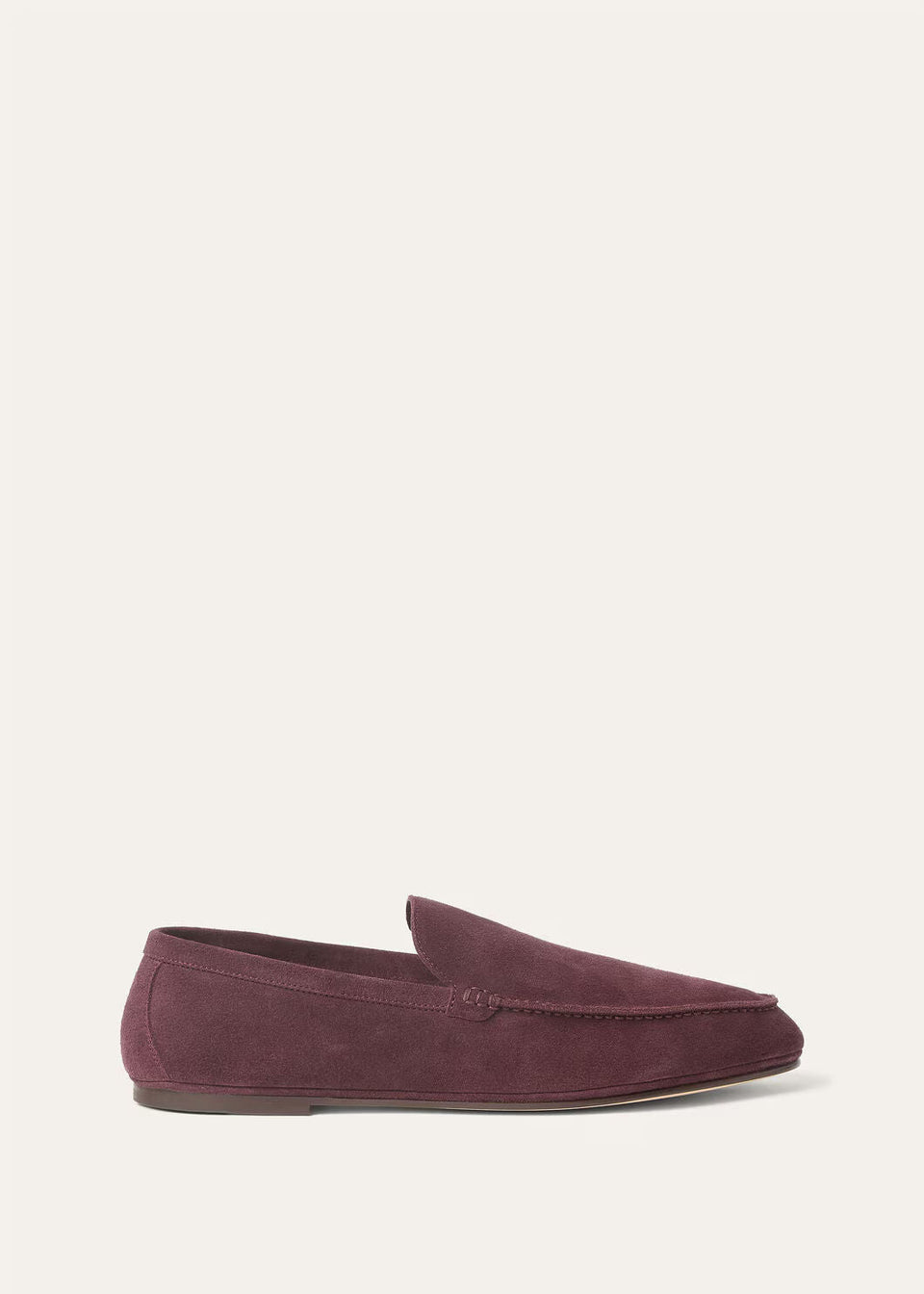 LoroPiana Summer Anton Walk Loafer Grape Fruit