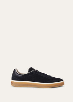 LoroPiana Tennis Walk Sneaker Blue Navy