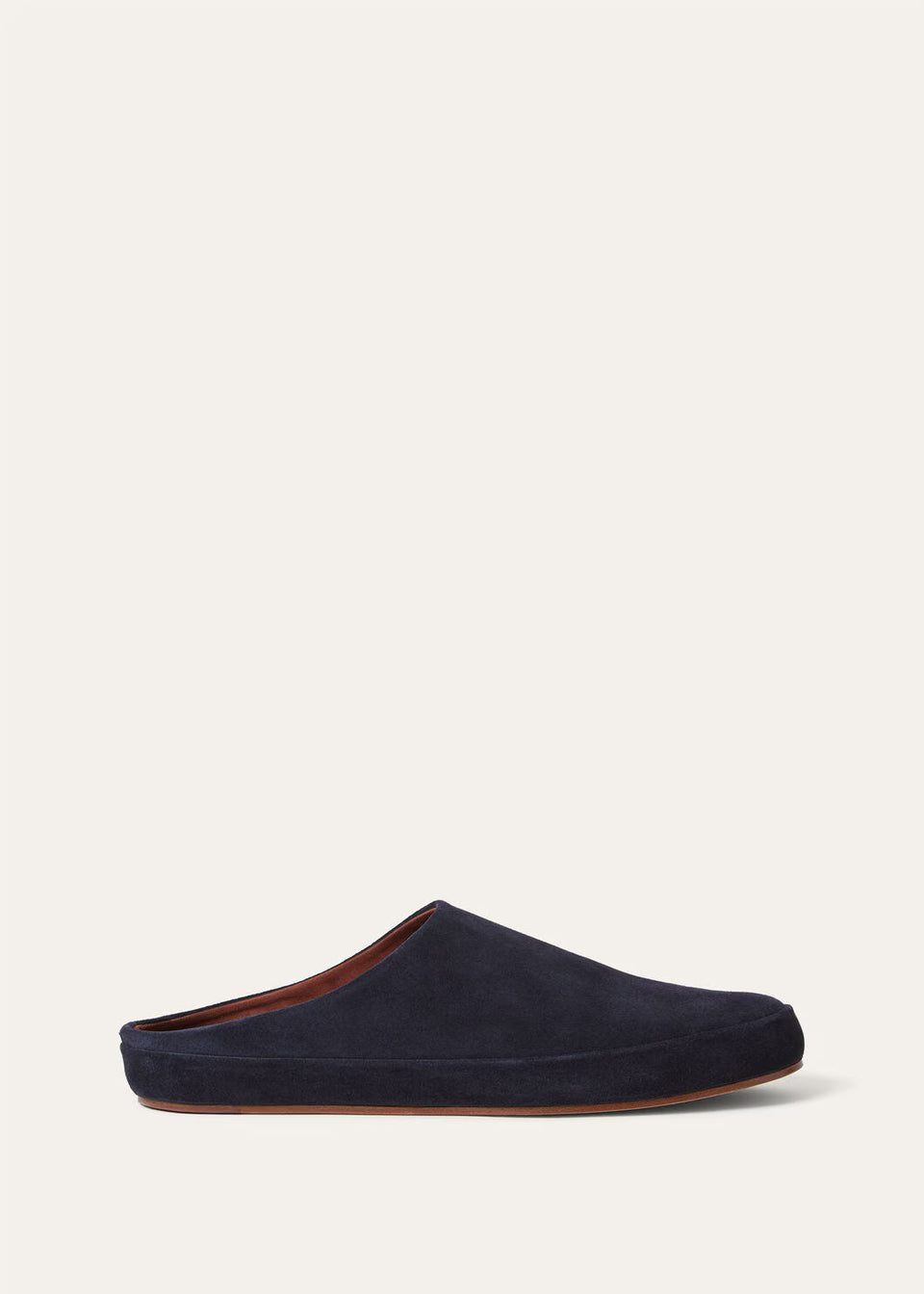 LoroPiana Tomori Walk Mule Dark Blue Abyss