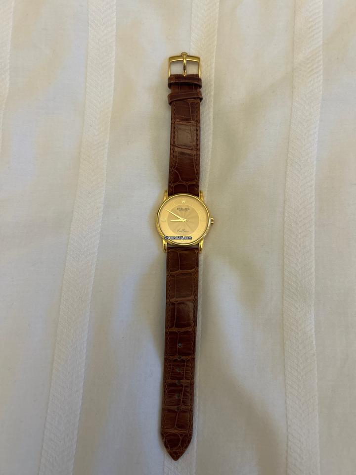 Rolex | Cellini | 5116 | Yellow gold | 32 x 5.5 mm | Gold | Manual winding