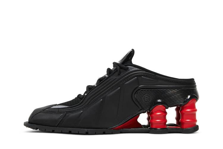Martine Rose X Wmns Shox Mule Mr4 Black Comet Red