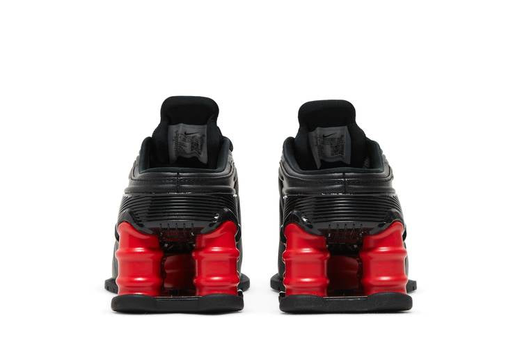 Martine Rose X Wmns Shox Mule Mr4 Black Comet Red