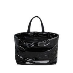 Maxi Tote In Patent Canvas