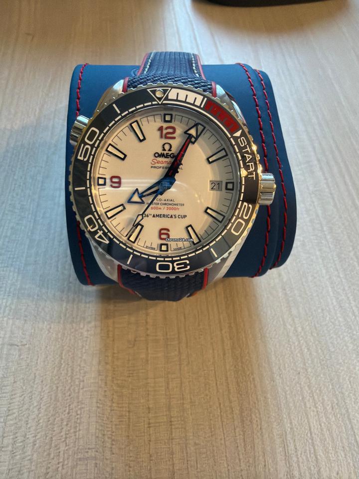 Omega Seamaster Planet Ocean600m America's Cup Limited FULL SET OMEGA SEAMASTER PLANET OCEAN 600m EDITION 1571/2021