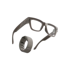 Meta x Ray-Ban Display & Neural Band AI Glasses - Shiny Sand (Standard Frame)