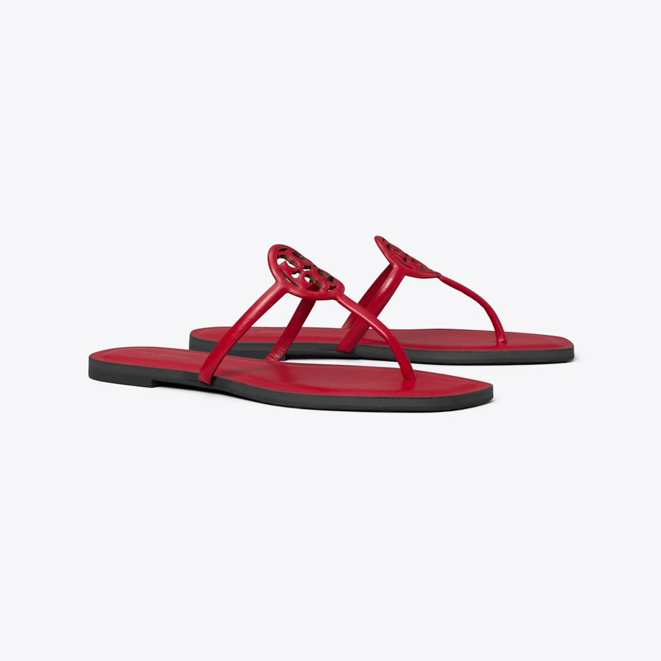 Tory Burch Miller Capri Sandal TOUCAN RED