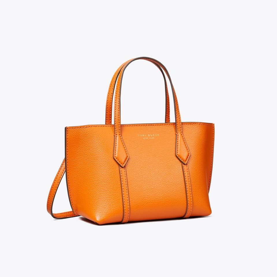 Tory Burch Mini Perry Tote Orange Jam