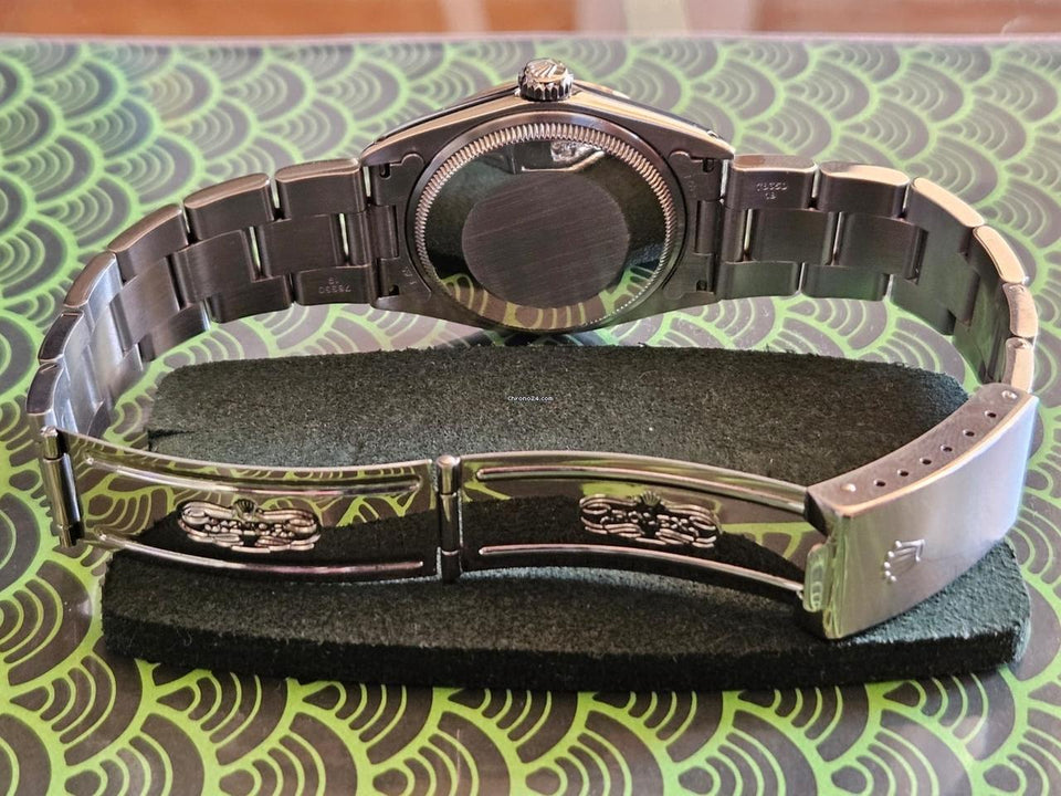 Rolex | Oyster Perpetual | 1500 | Steel | 34 mm | Steel | Black | Automatic